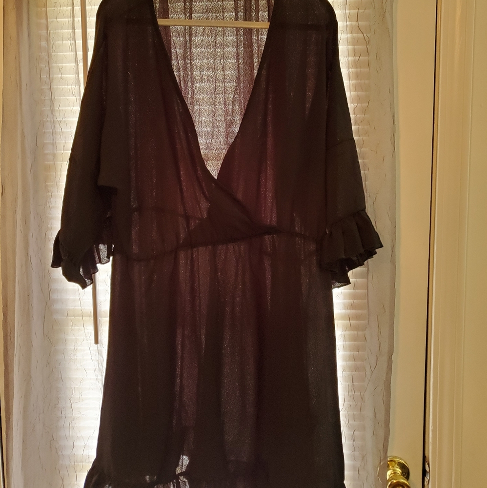 Flowy, ruffled dress